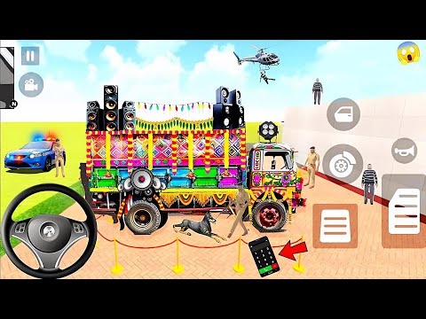 Indian Dj Truck Impossible Stunt | Indian Dj Car Mega Ramp | Mega Ramp Car Stunt