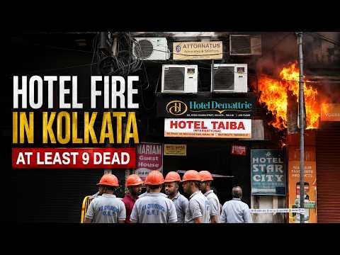 Nine Killed in Hotel Fire in India's Kolkata (subtitles)