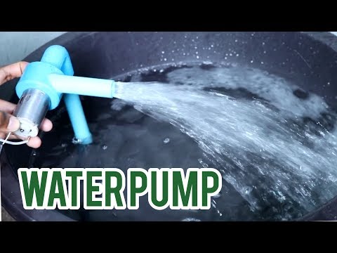 How to make Powerful Water Pump - Homemade Water Pump High Pressure Pump