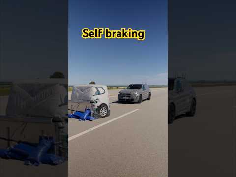 BMW with a Self-braking feature