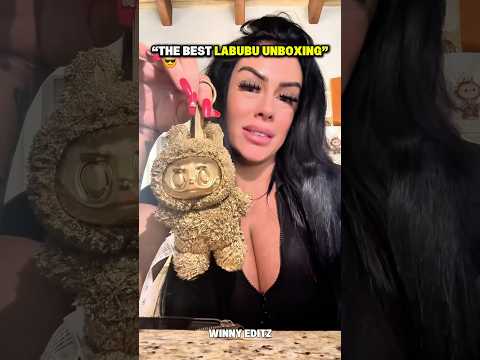 LABUBU Unboxing Reaction🎁😲 #usa