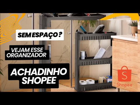 SUPER ACHADINHO DA SHOPPE. ORGANIZE ESPAÇOS PEQUENOS. VEJAM VÍDEO.  #crisvariedades