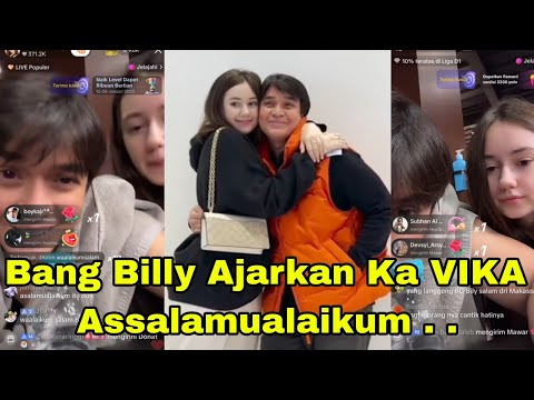 KAK VIKA PELUK BANG BILLY AJARKAN ASSALAMUALAIKUM