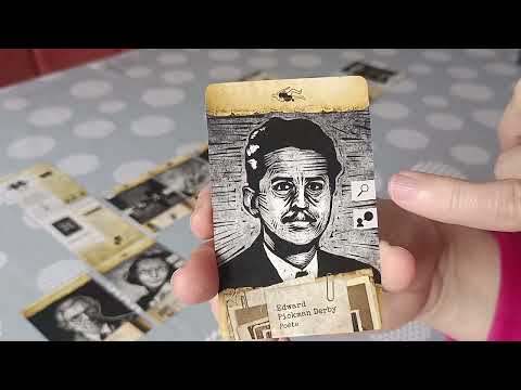 Arkham noir affaire n°1 (jeu de carte solo)