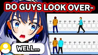 Kronii found out how Men's Bathrooms worked and it BROKE her: