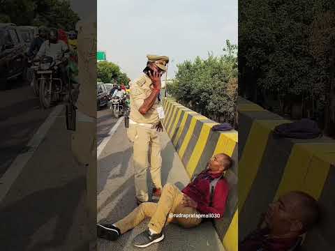 लखनऊ ड्यूटी में भी किसी की हेल्प करने का मौका मिला।।#trafficawareness #shortsfeed #shorts