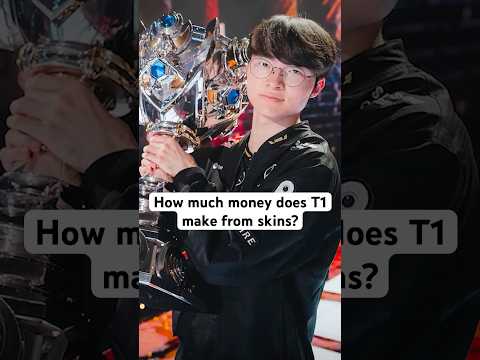 Riot Is Making Millions Selling T1 Worlds Skins