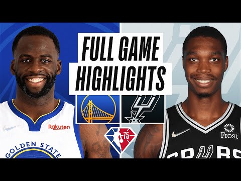 WARRIORS at SPURS | FULL GAME HIGHLIGHTS | April 9, 2022 video clip