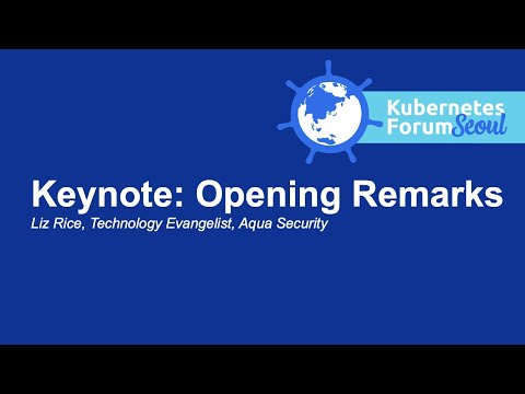 Keynote: Opening Remarks