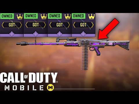 Call of Duty Mobile - UNLOCKING EVERY EPIC MG42 CIRCUIT SKIN!