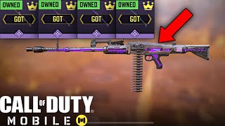 Call of Duty Mobile - UNLOCKING EVERY EPIC MG42 CIRCUIT SKIN!