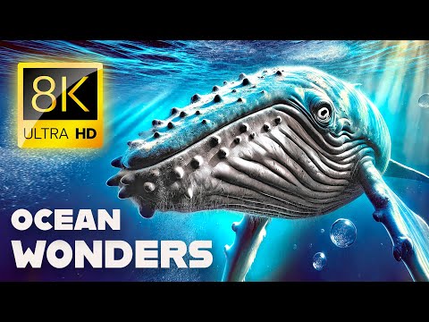 Hidden Wonders of the Ocean: 8K Deep Dive 8K ULTRA HD #8K #OCEAN #ANIMAL