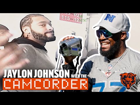 Jaylon Johnson documents the Pro Bowl with a camcorder | Chicago Bears video clip