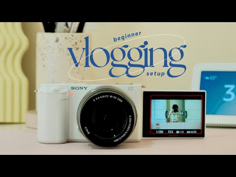 camera setup for beginners 📸 budget vlogging camera + must-have filming gear & accessories