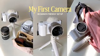 i started vlogging with this budget camera setup (beginner-friendly!)