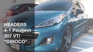 PEUGEOT 207 Vti FULL EXHAUST