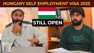 Hungary self employment visa 2025 || Hungary self employment visa Update