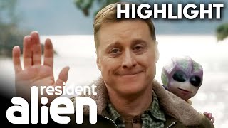 Harry Says Goodbye To His Friends | Resident Alien (S4 E10) | USA Network