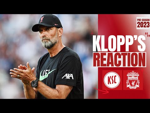 Klopp's reaction: Jürgen on friendly win, Trent & more | Karlsruher vs Liverpool