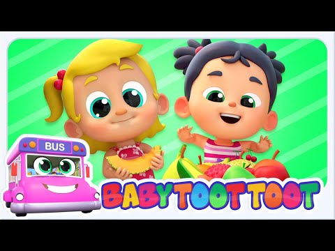 Fruits Song + More Nursery Rhymes And Kids Learning Videos by Baby Toot Toot