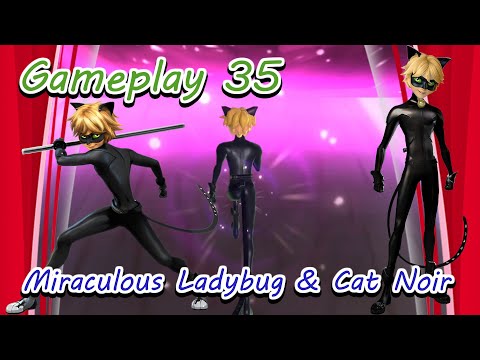 Miraculous Ladybug & Cat Noi‪r 🐞 Time To Battle, Run & Jump Gameplay 35 #Miraculous