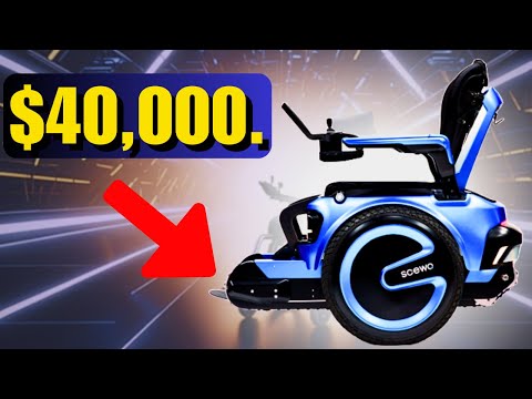 The $40,000 Luxury Wheelchair That Climbs Stairs | Scewo BRO Explained