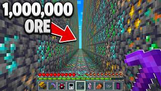 ماين كرافت ولكن قدرت اجمع 1,000,000 حبة من الأورات ! 🔥😱