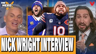 Colin Cowherd & Nick Wright DEBATE NFL playoff predictions, Bills SB? Chiefs rebuild | THE HERD