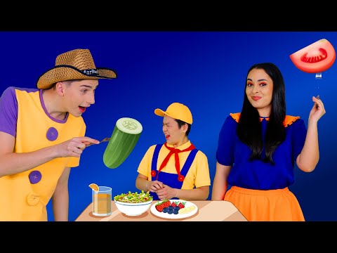 A Healthy Meal | Healthy Eating Song & Om Nom Nom | Kids Funny Songs
