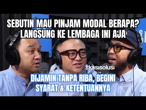 PENGGANTI PINJOL DITEMUKAN ‼️ PINJAM MODAL KE LEMBAGA INI DIJAMIN TANPA RIBA. GINI CARANYA