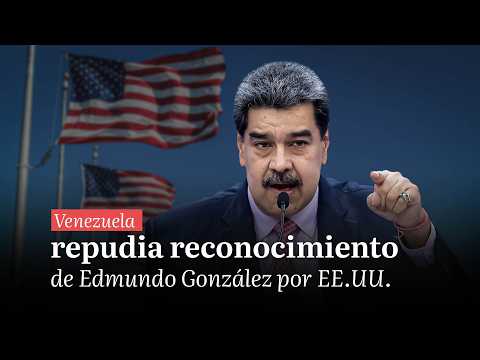 Últimas Noticias | Venezuela ridiculiza a Estados Unidos por reconocer a Edmundo González