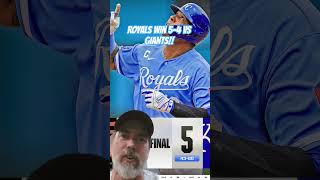 THE ROYALS REPORT GAME 103! ROYALS WIN 5-4 VS GIANTS! #kansascityroyals #sanfranciscogiants #mlb