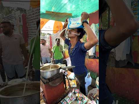 Viral Dolly Chaiwala of India😍🔥 #indianstreetfood #viral #shortvideo #explore #shorts #video #chai