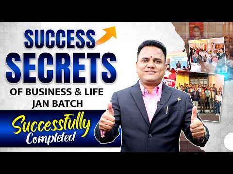 Success Secrets January Batch Was Successfully Completed....!