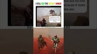 I Still Run The Default Armor - Helldivers 2