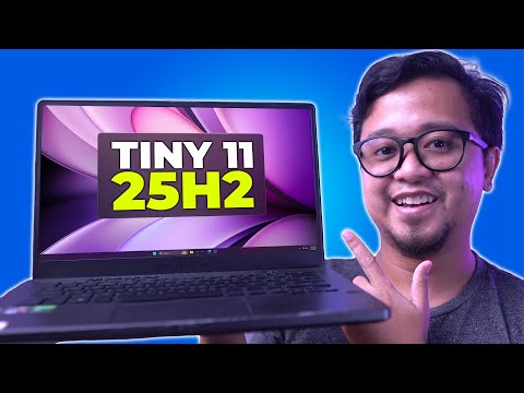 UNTUK LAPTOP KENTANG! Buat Windows 11 25H2 Paling Ringan Dengan Tiny11 Builder