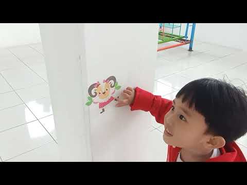 adik azka gak takut pusing