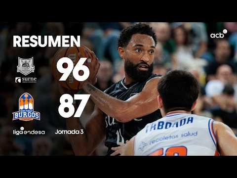 Surne Bilbao - Recoletas Salud San Pablo Burgos (96-87) RESUMEN | Liga Endesa 2026-27