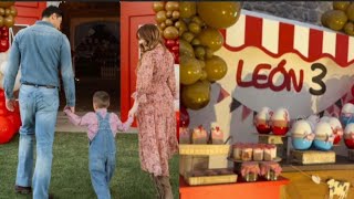 CARLOS RIVERA celebra en grande los 3 años de su hijo Leon con una espectacular fiesta 