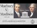 Marbury vs Madison Case Analysis