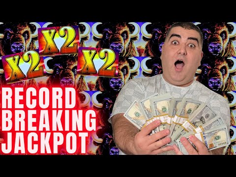 BIGGEST JACKPOT On YouTube For Buffalo Where Is The Gold Slot