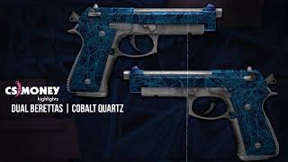 Dual Berettas Cobalt Quartz Gameplay