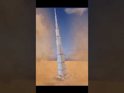 The Crucial Role of the Spire in Burj Khalifa's Design #shorts #dubai #short