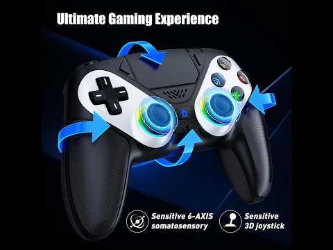 Gamrombo LED Wireless Controller for PS5 - Overview and Set Up - Battlefield 6 - Forza Horizon 6