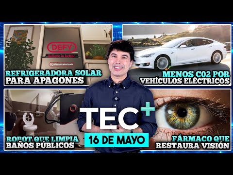 TEC+: Un robot que limpia baños públicos, refrigeradora solar para apagones, y más