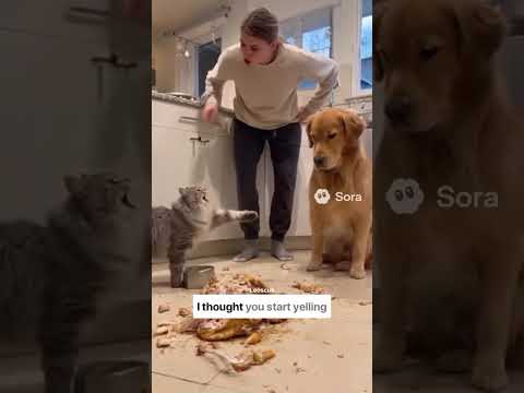 القطه العصبيه 😹😹🙏🏻