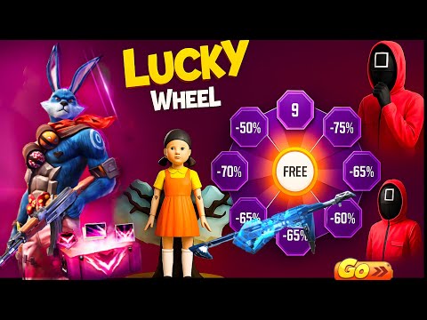 🔥Squid Game Lucky Wheel Event Free Fire💥 | Free Fire New Event 18 July | Free Fire New Event Today