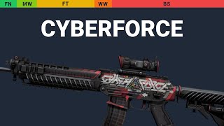 SG 553 Cyberforce Wear Preview