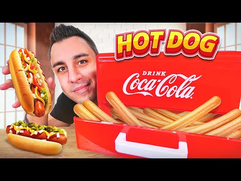 Je teste la MACHINE à HOT DOG Coca Cola !