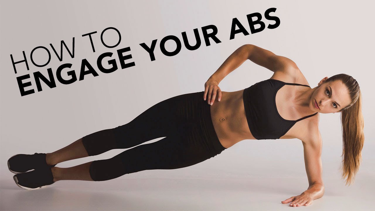How To Engage The Core in Abs Exercises (FIX LOW BACK PAIN)